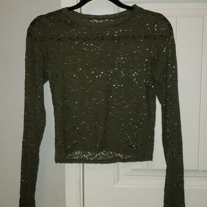 Hollister lace long sleeve